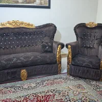 مبل استیل 7نفره|مبلمان خانگی و میز عسلی|بروجرد, |دیوار