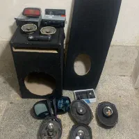 وسایل ماشین ظبط و باند اینه بغل طاقچه باکس ساب|قطعات یدکی و لوازم جانبی|کرج, احدآباد|دیوار