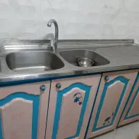 سینک به همراه کابینت|مصالح و تجهیزات ساختمان|رودسر, |دیوار