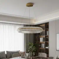 لوستر سقفی آویز نقره ایی طلایی|لوستر و چراغ آویز|بومهن, |دیوار