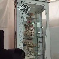 بوفه سفید نو بدون ایراد و خط و خش