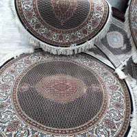 فرش ماهی دایره۷۰۰شانه مارک اخوان۱۵۰×۱/۵۰سایز|فرش|تبریز, |دیوار