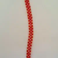 دستبند مروارید و کریستال