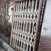 درب آکاردونی دست دوم بانصب خرید وفروش برشکاری