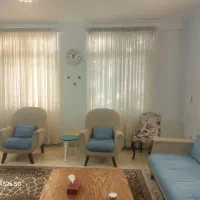 ۱۷ متر پرده حریر نباتی ساده.