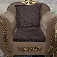 مبل ۷ نفره نیمه سلطنتی|مبلمان خانگی و میز عسلی|چابهار, |دیوار