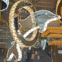 لوستر الماس.کهکشانی دلفین کد۴۲۶۳.AC light|لوستر و چراغ آویز|تهران, سنگلج (شاپور)|دیوار