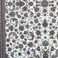 فرش افشان کرم ۷۰۰شانه|فرش|مهاباد (آذربایجان غربی), |دیوار