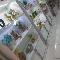 قفسه تمام چوب هالوژن دار
