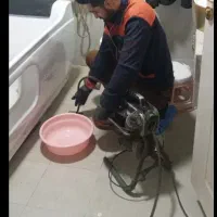 لوله بازکنی تخلیه چاه هشتگرد مهستان نظراباد آبیک