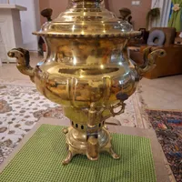 سماور قدیمیذغالی  ۸ لیتری یا ۱۰ لیتری