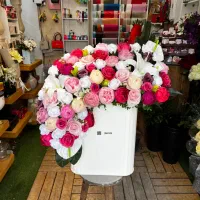 دسته گل رز  باکس گل  کیک ماشین عروس  تاج گل ترحیم