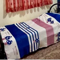 تخت فرفورژه یکنفره با تشک معمولی