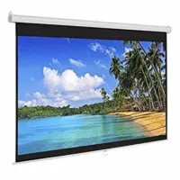 پرده نمایش Scope با پایه ویدئو پروژکتور