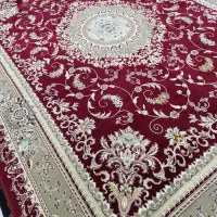 گالری فرش فراشی جفت ۱۲متری زرشکی