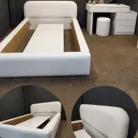 سرویس خواب لمسه دیاموند تخت 1نفره تختخواب دونفره|تخت و سرویس خواب|شیراز, شهرک فرزانگان|دیوار