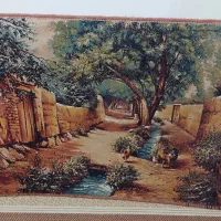 تابلوفرش کوچه باغ