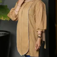 مانتو زنانه آستین پفکی