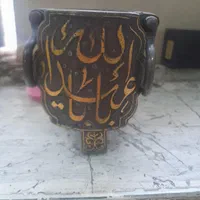 گلدنی علامت کاردست طلاکب قدیمی