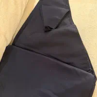 مقنعه سورمه ای و سفید زیر قیمت تولید