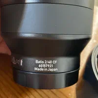 Zeiss Batis 40mm f2.0 CF مانت سونی|دوربین عکاسی و فیلم‌برداری|تهران, چیتگر شمالی|دیوار