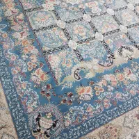 دوتخته فرش ۹متری ۱۲۰۰شانه باکناره خاطره کاشان
