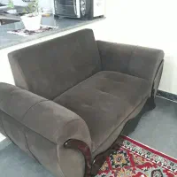 مبل چهار نفر با اسفنجی سفت وتمیز|مبلمان خانگی و میز عسلی|بابل, |دیوار