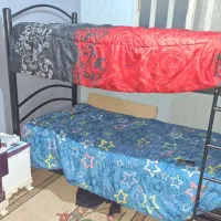 تخت دو طبقه فلزی