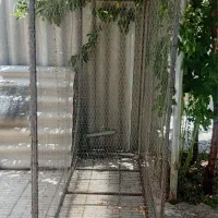 قفس بزرگ توری آهنی دستساز پرنده