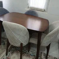 میز نهار خوری ۴ نفره|میز و صندلی غذاخوری|مشهد, طلاب|دیوار