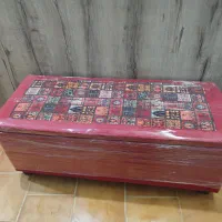 پاف باکس دار سنتی با چک صیادی