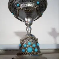 ظروف تزئینی با فیروزه،عقیق و زمرد|صنایع دستی و سایر لوازم تزئینی|دامغان, |دیوار