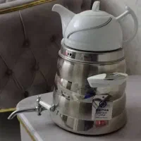 کتری قوری استیل کف چدن برند قیطاسی