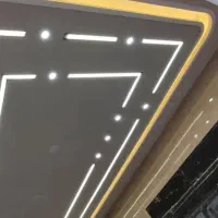 کناف سقف کاغذب.  لاین نوری دیوار پوششی. و|خدمات پیشه و مهارت|فردیس, فردیس|دیوار