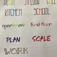 کلیه پروژه های دانشجویی بیان طرح دستی معماری