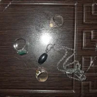 فروش سه عدد انگشتر و مدال حدید