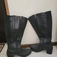 بوت بلند چرم مشهد