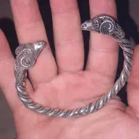 فروش دستبند نقره کله قوچ