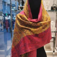 شال ابریشم نخ