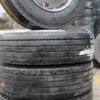 رینگ و لاستیک مینی بوس تیوبلس 90درصد ترینگل|قطعات یدکی و لوازم جانبی|مشهد, حسین‌آباد|دیوار