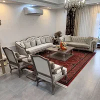مبل کلاسیک فرانسوی مخمل + نهارخوری (جداگانه)