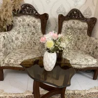 مبل سلطنتی ۹نفره سفارشی چوب راش کاملا سالم|مبلمان خانگی و میز عسلی|تبریز, |دیوار
