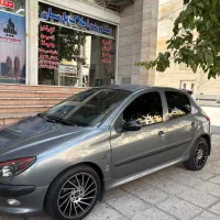 ۲۰۶ پنوماتیک با تمام وسایل مدل ۹۵ تمام فابریک تیپ۳|خودرو سواری و وانت|شیراز, شهرک سراج‎|دیوار