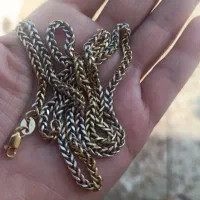 زنجیر طلا گندمی