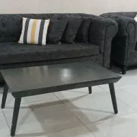 مبلمان و یک میز و دو عدد عسلی|مبلمان خانگی و میز عسلی|خرمآباد, |دیوار