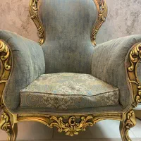 مبل سلطنتی ورق طلا|مبلمان خانگی و میز عسلی|مشهد, رضاشهر|دیوار