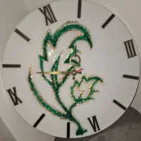 ساعت دیواری رزینی به ابعاد۵۰cm