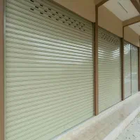 کرکره درابه برقی  نصب درب جک بازویی قفل برقی