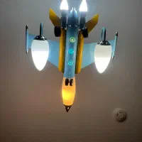 لوستر فلزی اتاق کودک|لوستر و چراغ آویز|تبریز, |دیوار