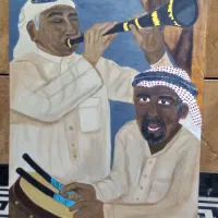 تابلو هنری بومی مردم  جزیره قشم